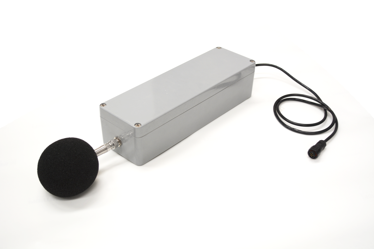 Noise Level Sensor Class 2 Indoors (comes with indoor, by-default microphone)