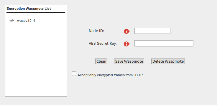 Figure : Encryption key setup