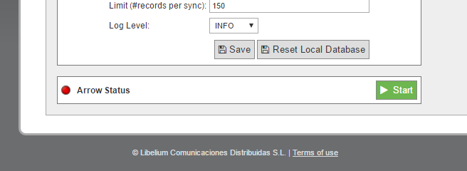 Figure : Synchronization running