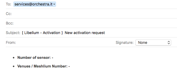 Figure : Configuring Orchestra