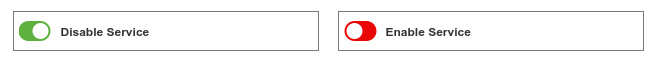 Figure : Enable and Disable controls