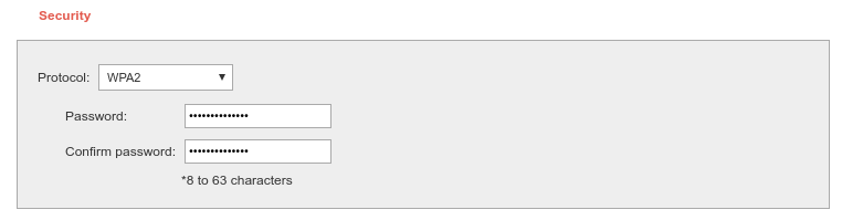 Figure : WiFi AP WPA2