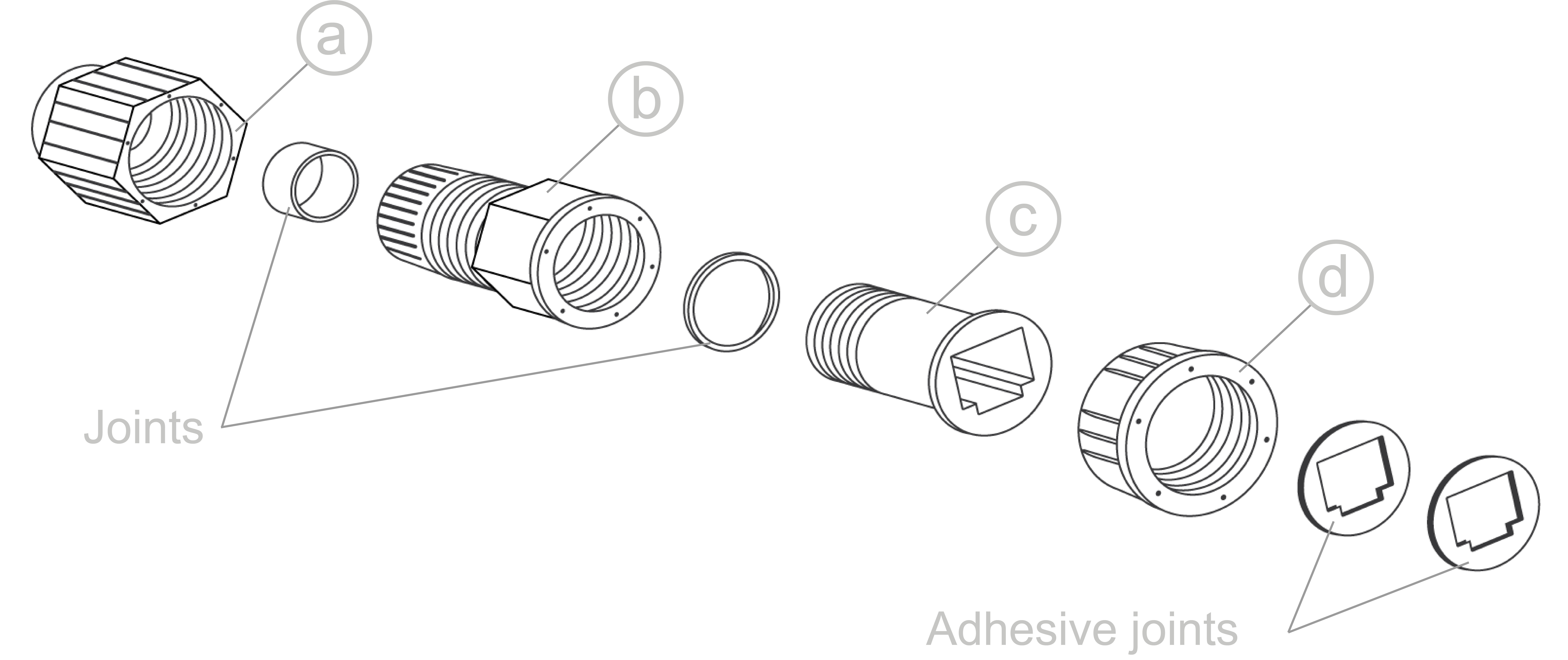 Figure : Cap parts