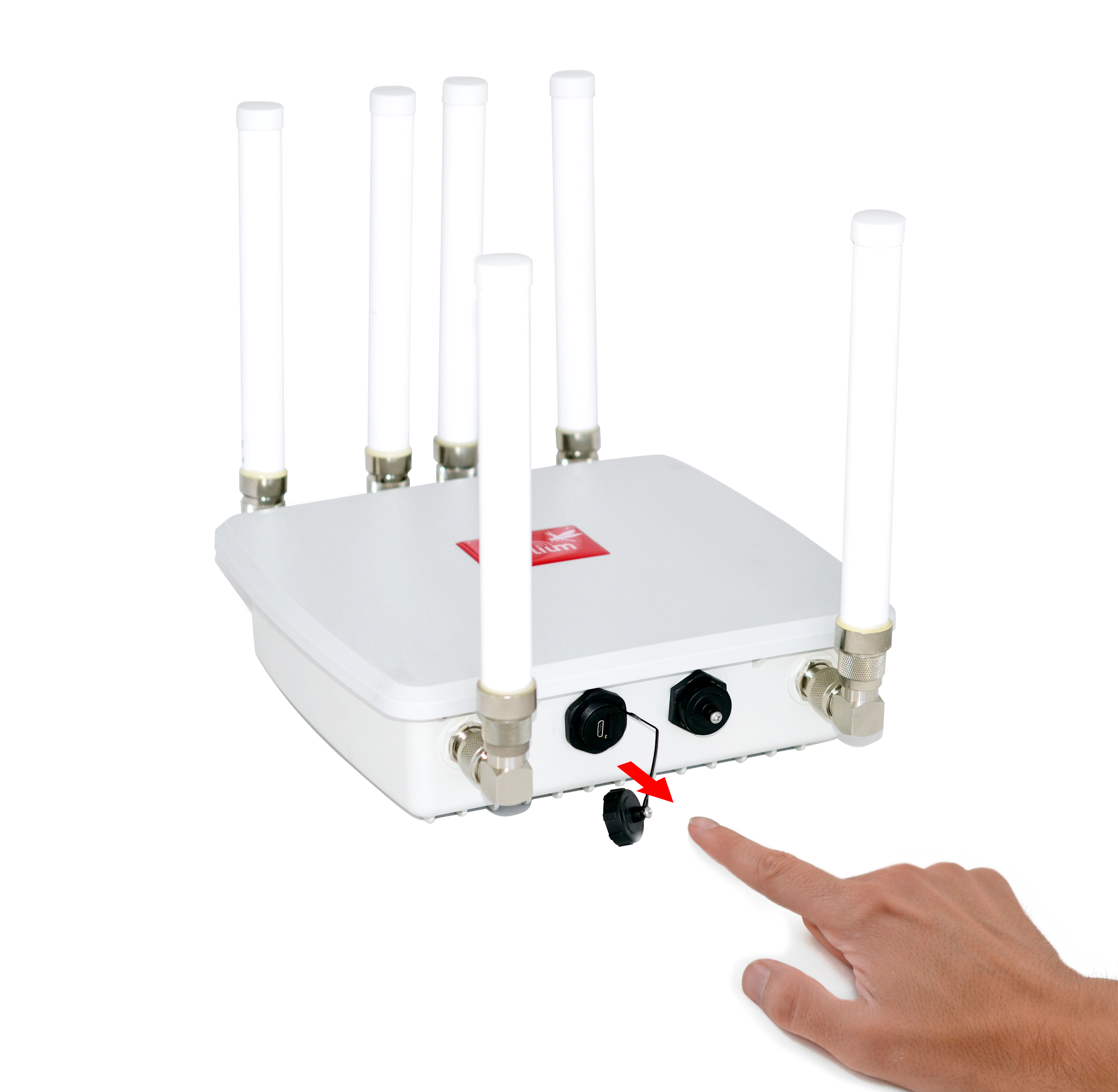 Figure : Push-push mechanism External SIM/USB socket