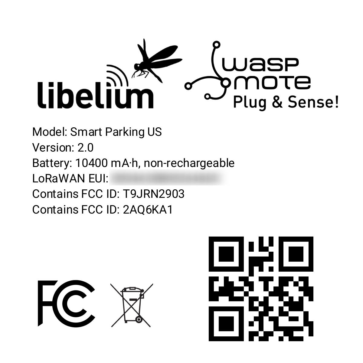 Smart Parking node label