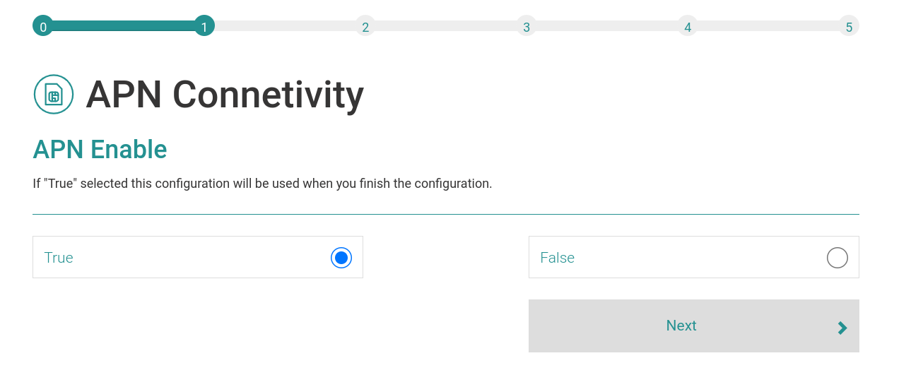 Enable Cellular connection