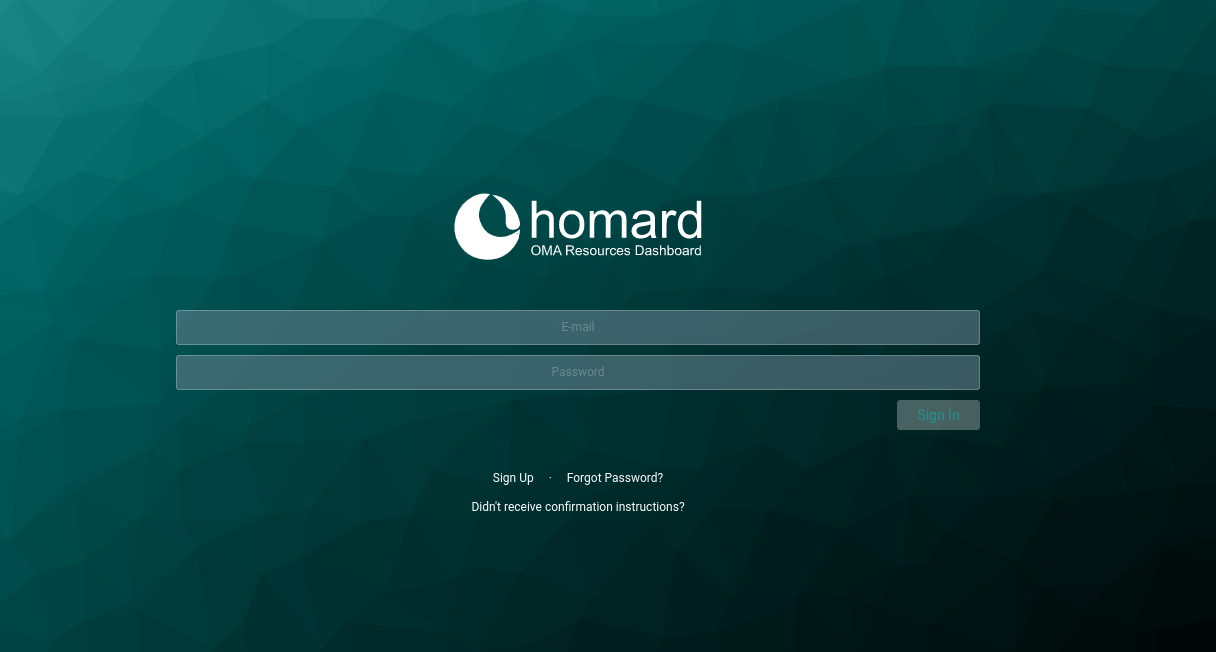 Homard login